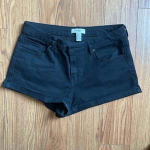 Forever 21 black shorts
